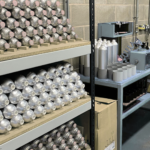 Production of specialist gas mixtures at Salus Gases, cofounded by Vonix